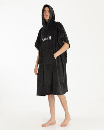 O&O Hooded Towel - Black