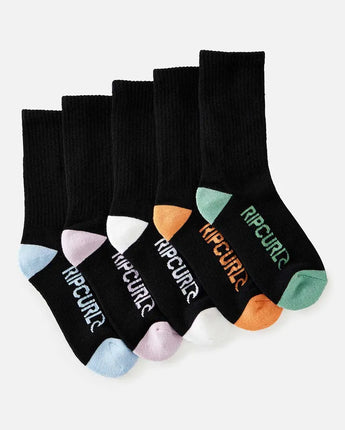 School Crew Sock 5 Pack - Boy