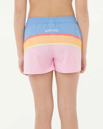 Sunset Skies Board Short Girl - Blue