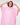 Rip Curl Women's Classic Surf Hooded Towel - Pink - Close Up Front iew
