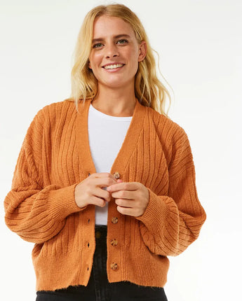 Afterglow Cardi - Clay