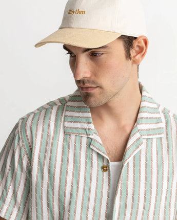Essential Brushed Twill Cap- Vintage White