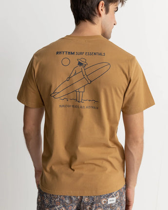 Lull SS T-Shirt- Camel