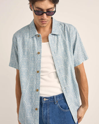 Vera Short Sleeve Tee - Sky