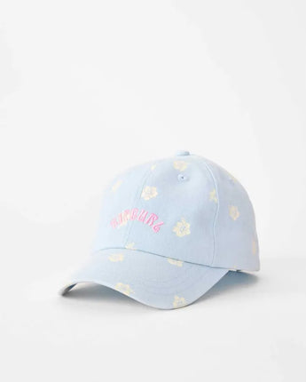 Washed Twill Cap Girl - Light Blue