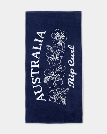 Mixed Towel - Navy