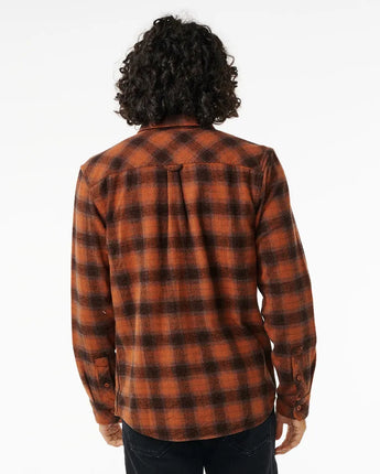 Grinners Flannel -Brick