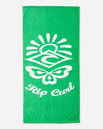 Graphic Standard Towel - Green