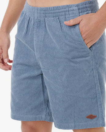 Classic Surf Cord Volley Short- Bluefin