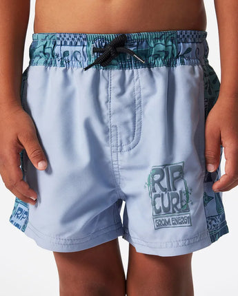 Kev Energy Block Volley Boardshorts -Boy (1-8 years)