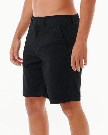 Classic Surf Chino Walk Short - Black
