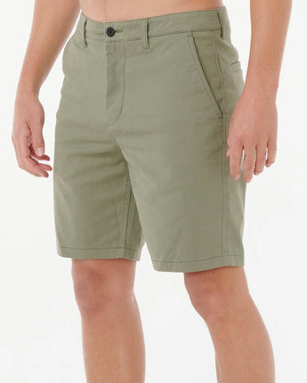 Classic Surf Chino Walkshorts - Cactus Green