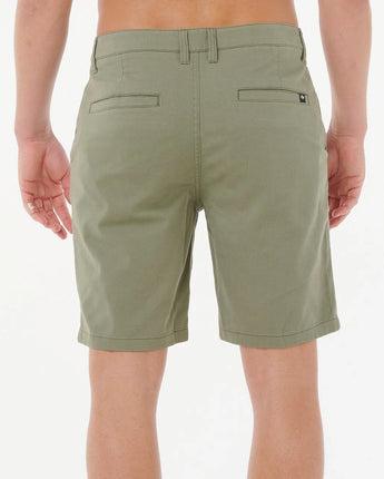 Classic Surf Chino Walkshorts - Cactus Green