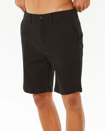 Classic Surf Chino Walk Short - Black