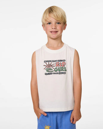 Cosmic Surfing Muscle Boy - Bone