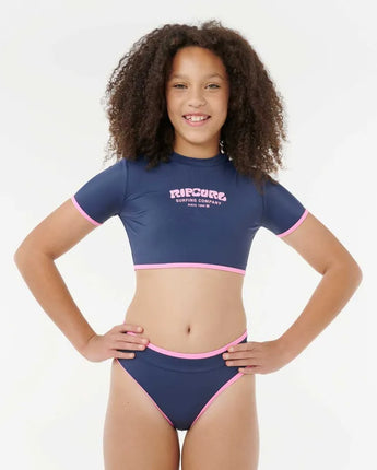Surf Puff Bikini Girl - Navy