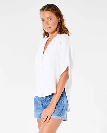 Premium Surf S/S Shirt - White