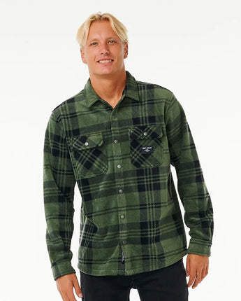 Party Pack Polar Fleece Shirt - Dark Olive