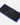 Interior angle: Rip Curl Archive Surf Wallet in Black/Blue, angled interior view showing compartments and blue binding