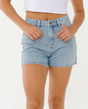 Tabby Denim Short - Vintage Blue