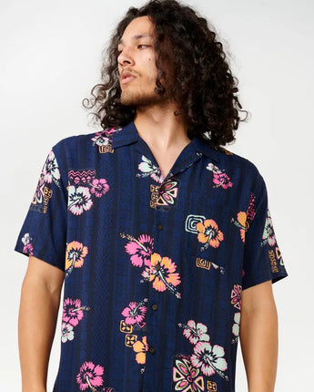 Hoffman Short Sleeve Shirt- Navy