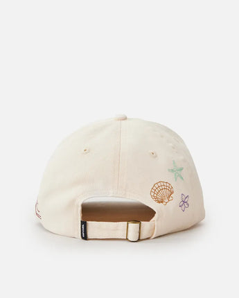 Mixed 6 Panel Cap - Bone