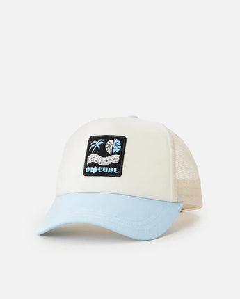 Mixed Revival Trucker Cap - Mid Blue