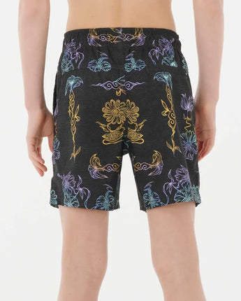 Tropical Daze Floral Volley - Boy
