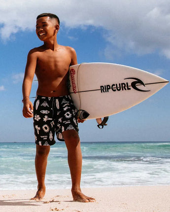 Island Paradiso Volley Boy - Washed Black