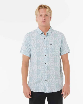 Fun Times Short Sleeve Shirt - Ice blue