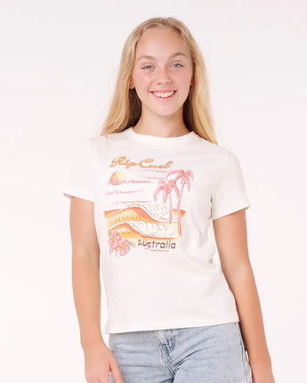 Waikiki Standard Tee Girl - Bone