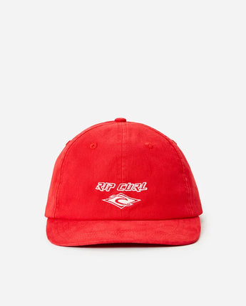 Diamond Icon Twill Cap - Red