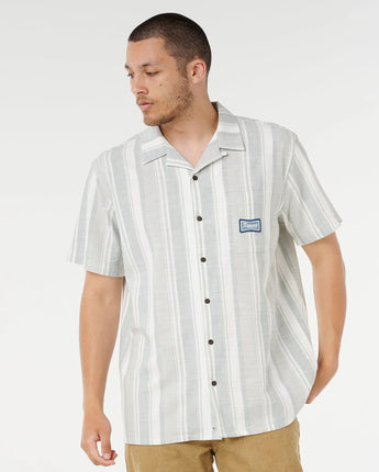 Mod Cali Stripe S/S Shirt - Bluefin
