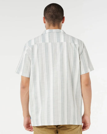 Mod Cali Stripe S/S Shirt - Bluefin