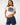 Rip Curl Women's Stephanie Gilmore Jersey Walkshort — Navy - Front View