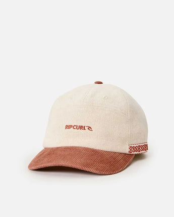 Cosmic Kiss 5 Panel Cord Cap - Natural
