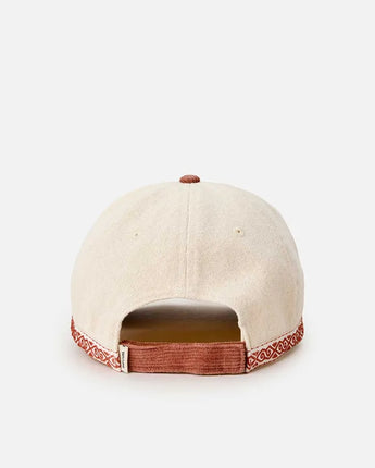 Cosmic Kiss 5 Panel Cord Cap - Natural