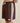 Rhythm Men's Panel Stripe Beach Short - Chestnut - Side View Close Up