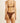 Rhythm Women's Tidewave Hi Cut Pant Bikini Bottom - Chocolate - Back View