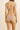 Rhythm Women's London Check Hi Cut Pant Bikini Bottom - Chocolate - Back View