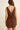 Rhythm Women's Venice Mini Dress - Chocolate - Back View