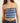 Rhythm Women's Vista Stripe Strapless Knit Top - Dark Blue -Front View