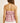 Rhythm Women's Chelsea Check Strapless Top - Plum - Back View