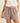 Rhythm Women's London Check Beach Short - Chocolate - Front View