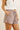 Rhythm Women's London Check Beach Short - Chocolate - Side View