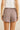 Rhythm Women's London Check Beach Short - Chocolate - Back View