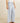 Rhythm Women's Vista Stripe Beach Pant - Blue - Side View