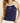 Rhythm Women's Seaside Tank - Dark Blue - Front View