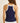 Rhythm Women's Seaside Tank - Dark Blue - Back View