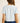 Rhythm Women's Bayside Crop Crew Tee - Blue - Back View
